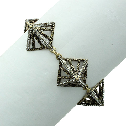 Ava Pyramid Bracelet