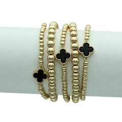 Clover Stack Bracelet