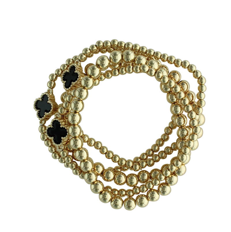 Clover Stack Bracelet