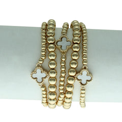 Clover Stack Bracelet