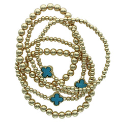 Clover Stack Bracelet