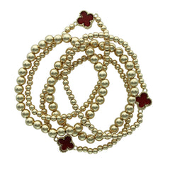 Clover Stack Bracelet