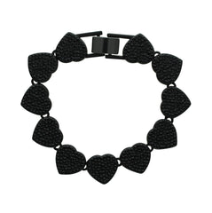 Icy Heart Bracelet
