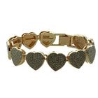 Icy Heart Bracelet