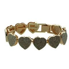 Icy Heart Bracelet