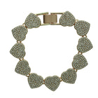 Icy Heart Bracelet