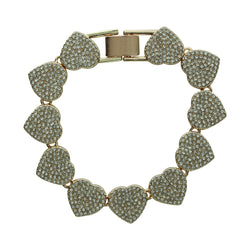 Icy Heart Bracelet