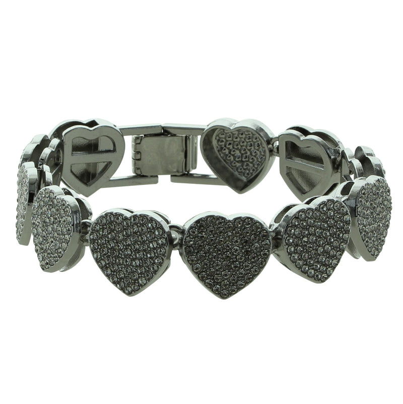 Icy Heart Bracelet