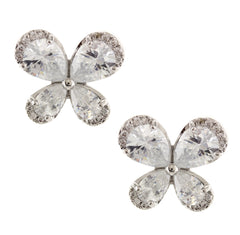 Glittering Butterfly Earrings