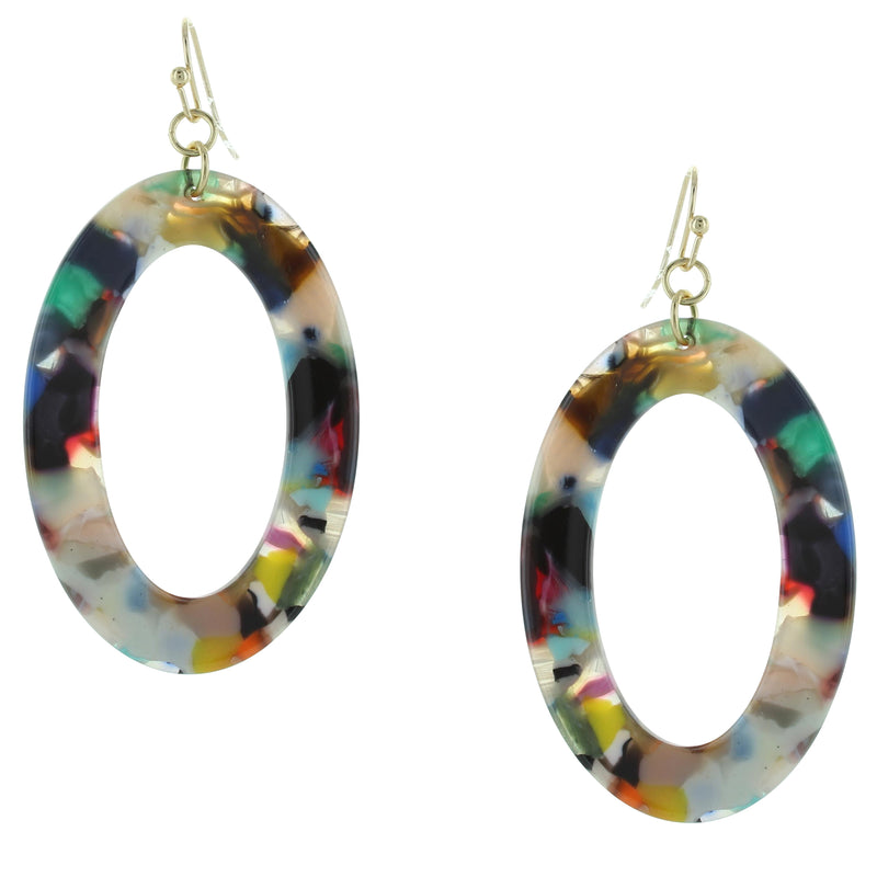 Bri Resin Drop Earrings