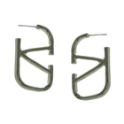 V Drop Earrings