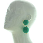 Gaby Raffia Earrings