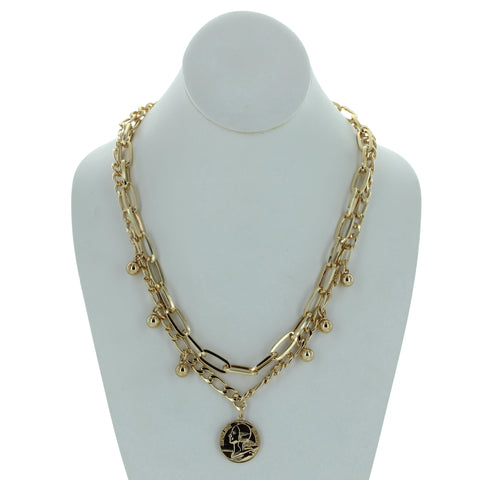 Irena Coin Chainlink Necklace