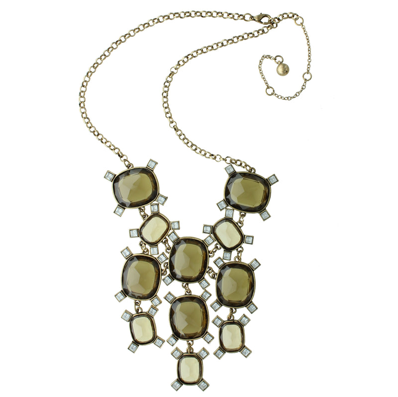 Hannah Jeweled Pendant Necklace