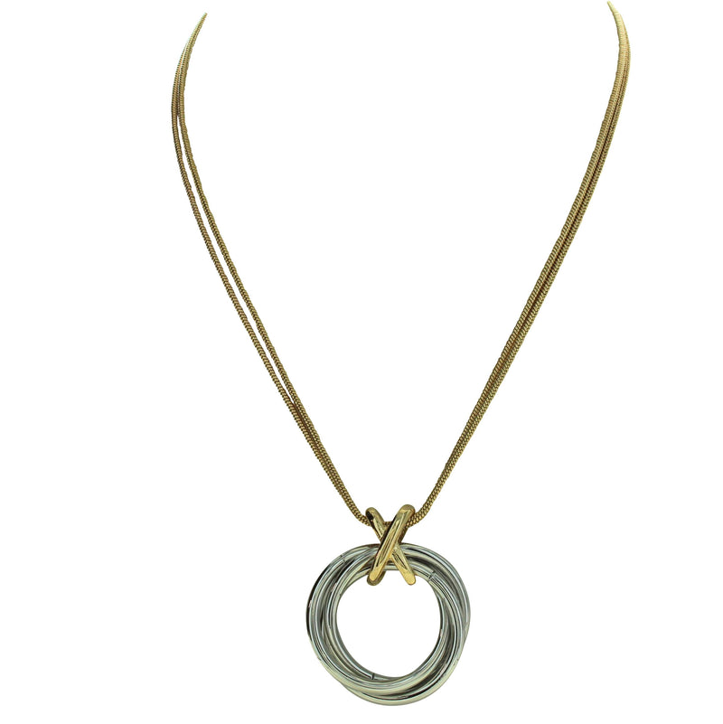 'X' Marks the Spot Pendant Necklace