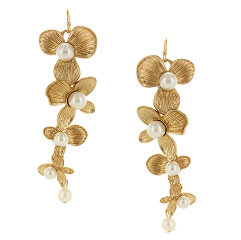 Pearls in Bloom Earrings