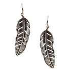 Feather Drop Earrings