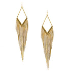 Diamond Fringe Earrings