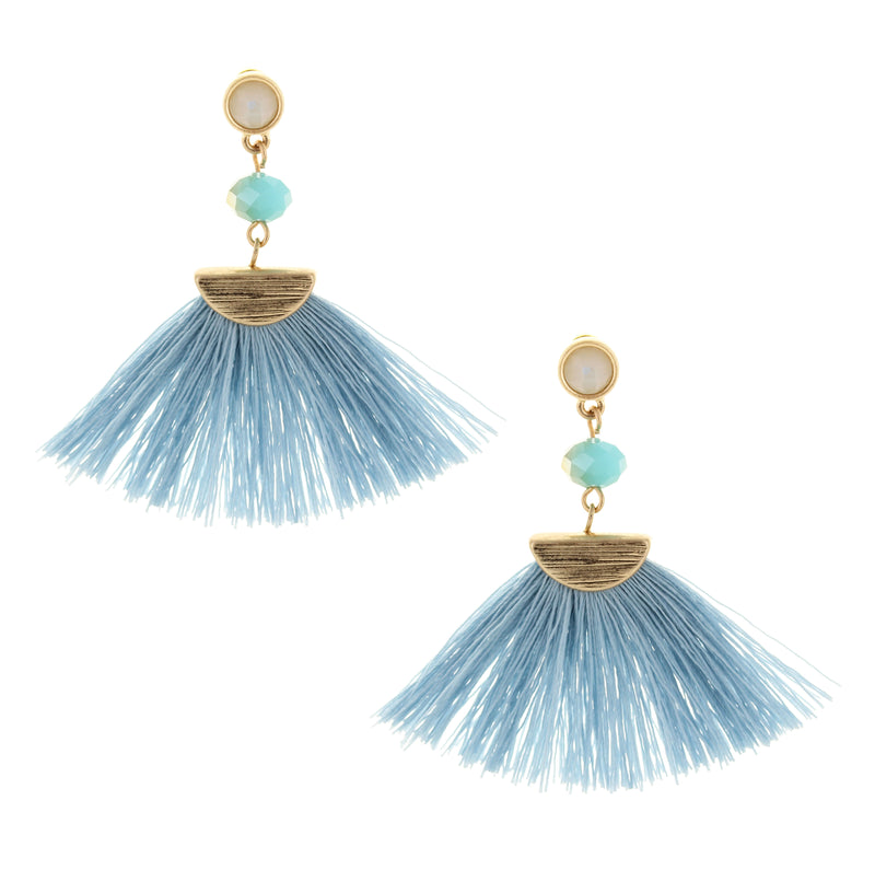 Beach Fan Earrings