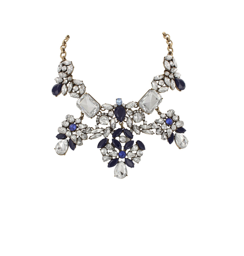 Jewel Encrusted Statement Necklace