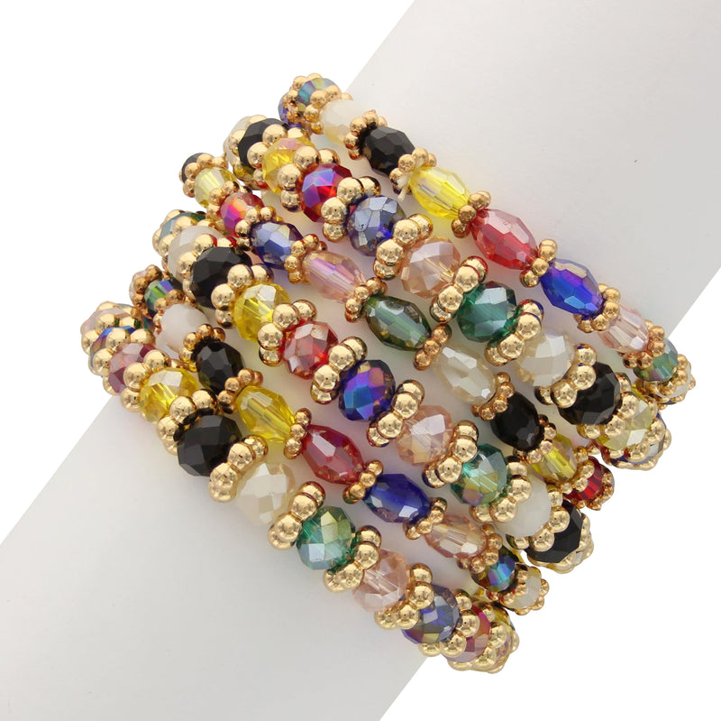 Talia Beaded Stretch Bracelet