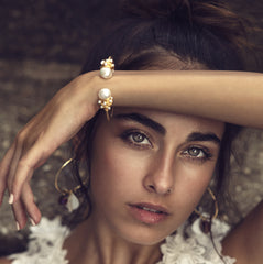 Keira Pearl Cuff Bracelet