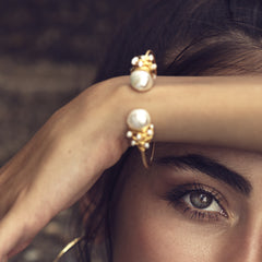 Keira Pearl Cuff Bracelet