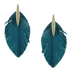 Blake Feather Drop Earrings