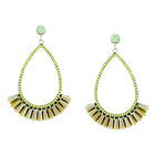 Gia Beaded Drop Earrings