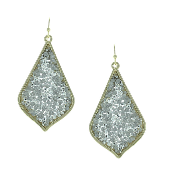 270Pcs Faux Druzy Drop Earrings Set - DIY Jewelry Making Supplies
