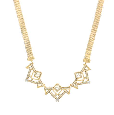 Geometric Dazzle Necklace