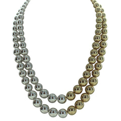 Callie Double Strand Beaded Necklace