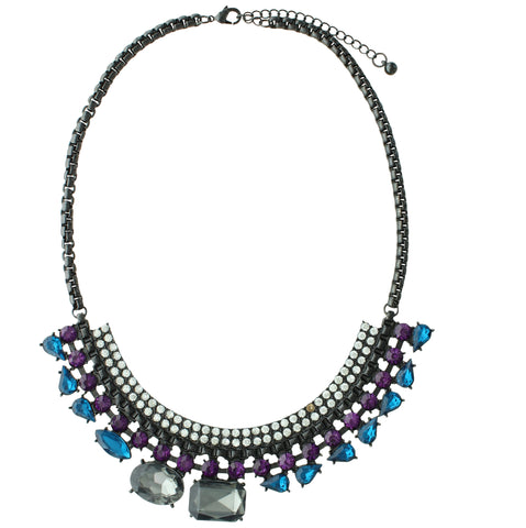 Reese Jeweled Collar Necklace