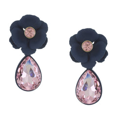 Jacelyn Floral Resin Drop Earrings