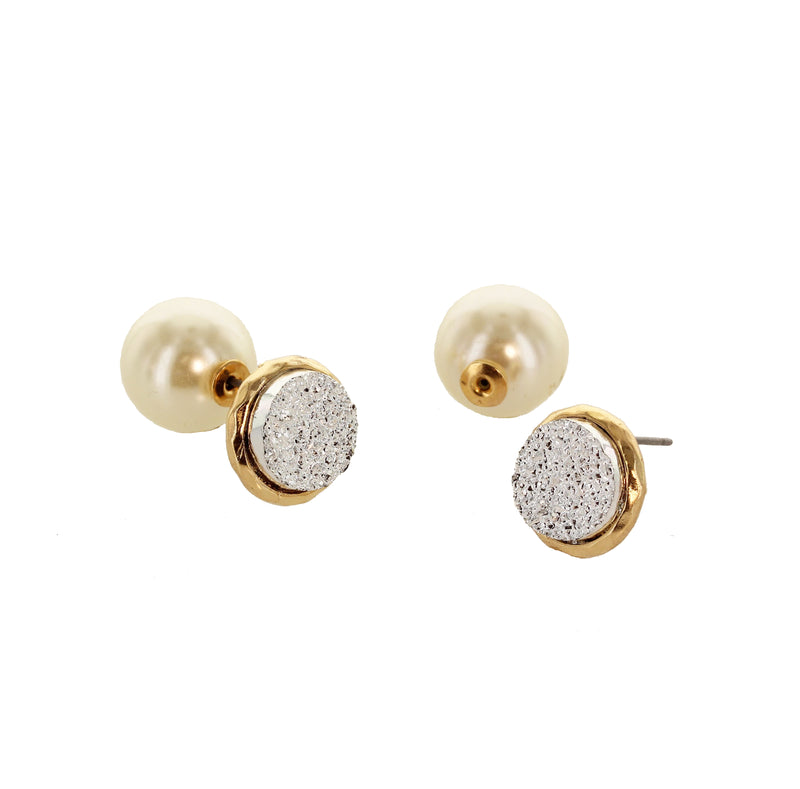 Cyerra Duo Stud Earrings
