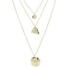 Khloe Multi-Layer Medallion Necklace
