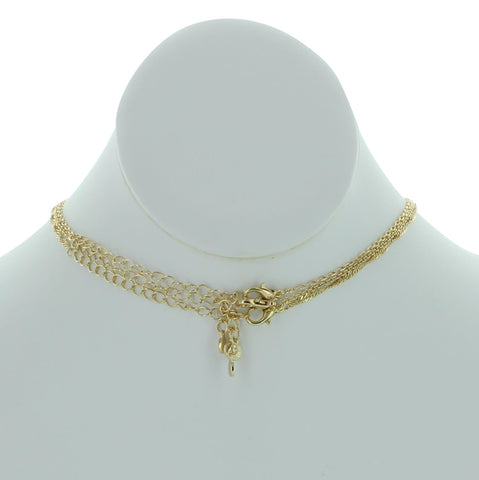 Chloe Multi-Strand Pendant Necklace